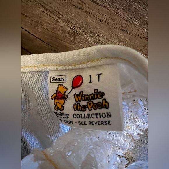 Vintage 70’s Winnie‎ The Pooh & Holly Hobbie Sears Apron 1T H37 - Picture 5 of 6